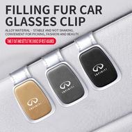 infiniti q30 qx50 g35 q60 q50 FX35 car glasses clip made of metal material Automotive supplies