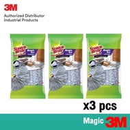 3M (x3 หัว) หัวถูพื้นเมจิกม็อบ SCOTCH-BRITE MAGIC MOP REFILL