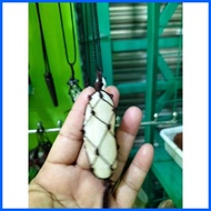 ◩ ♚ ♟ Mutya ng Linta necklace big size with dasal