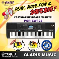 Yamaha PSR-EW425 76-KEYS Portable Keyboard (PSR-EW425 / PSREW425 / PSR EW425/ PSR EW)-BASIC