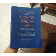How To Build Book a Car by Adrian Newey
