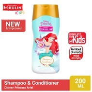 Eskulin Kids Shampoo & Conditioner 200ml Shampo Anak Aman BPOM Shampoo Penebal Rambut Shampoo Penumb