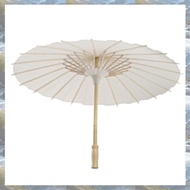 Paper Parasol Beach Umbrella White DIY Umbrella Photography Props for Baby Shower Partys Wedding 60c
