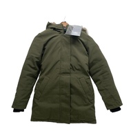 二手CANADA GOOSEVictoria Parka XS Fusion 羽絨服，卡其綠色