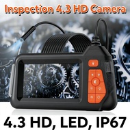 Waterproof 4.3mm Car Screen HD Inspector Endoscope 8mm IP67 IP67