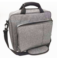 全城熱賣 - 相容PS4單肩收納背包 相容PS4 slim 包 相容PS4主機包尼龍遊戲主機包相容PS4雙肩包（相容PS4灰色無LOGO）