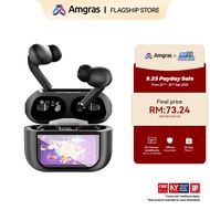 Amgras Eternity Ⅳ Major Smart Screen earphone Bluetooth Wireless Earbud EQ adjustment Spatial Audio 