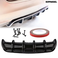 (SM)Bumper Guard Replaceable Easy Installation Universal Car Rear Bumper Diffuser for Auto