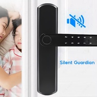 Smart Door Lock Manage By tuya APP For HDB Gate Double Sides Fingerprint Digital Code Lock Easy Inst