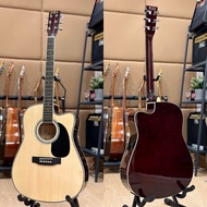 กีต้าร์โปร่ง Martinlee MD410C ขนาด 41นิ้ว งานดีเสียงดี คอเล็ก เล่นง่าย เสียงใสพุ่งกังวาน พร้อมเซ็ตอั