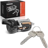 A-Premium Ignition Lock Cylinder with 2 keys Compatible with Ford Vehicles - F-600, F-650, F-700, F-