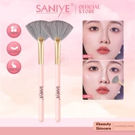 SANIYE Makeup Brush Highlighter Brush Makeup Brush Fan Brush Highlighter Fan Brush