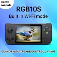 New RGB10S 3.5 Inch IPS OCA Full Lamination Retro PSP Game Console 64 Bits Support WIFI Open Source 
