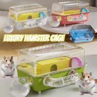 Big Hamster Cage Large Hamster House Pet Habitat Cage Syrian Dwarf Hamster Spacious Cage Accessories