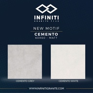 Granit Putih Cemento 60X60