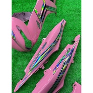 COVER SET LEGENDA 115 FI DESIGN BABY PINK LINE RAINBOW