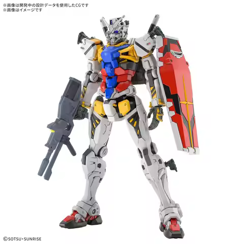 Bandai HG 1/144 White Gundam GQuuuuuuX Anime Action Figures Collection Toys Model Kit Hyper Bazooka 