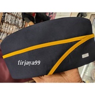 Mud hat for transportation agency, male and female transportation agency