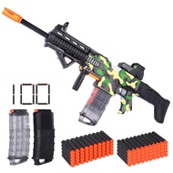 Electric Automatic Toy Gun for Nerf Guns Sniper Soft Bullets [Shoot Faster] Camouflage Burst Bullets