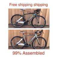 (Bicycle shop)Crossmac 9.9kg Road Bike 47/50cm 16 speed racing bicycle 700c adult size