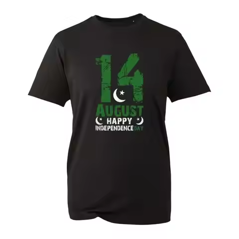 14 August Happy Independence Day T Shirt Pakistan Top