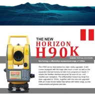 Total station HORIZON H90K Layar Touchsreen RS-232,USB and Bluetooth