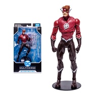 DC Multiverse The Flash Wally West Red Suit 7-inch Action Figure, Collectible DC Rebirth Figure with