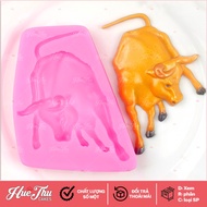 Buffalo silicone mold for making 4D jelly cakes jelly mould