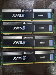 Corsair XMS3 DDR3 1600MHz 8GB RAM (4條)