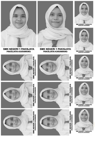 Cetak Foto Ijazah / Raport Sekolah Bahan Kertas Foto Doff