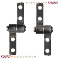 KUGIGI 360 Degree Torque Hinge, Sliver Metal Steel Small Metal Damping Hinge, Durable Torque Shaft H