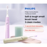Philips Sonicare HX2411 Sonic Electric Toothbrush Deep Cleaning Teeth Gum Care USB Charging Replaceable Brush Head Toothbrush
