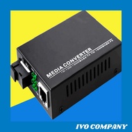 [HCM]Thiết Bị Chuyển Đổi Quang Điện 1 Sợi Media Converter 1FO 1Gbps BLACK Singlemode Singlefiber