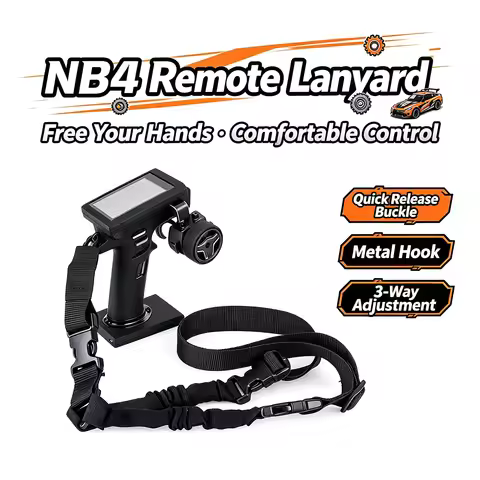 Universal Adjustable RC Transmitter Lanyard Neck Strap for FlySky NB4/G7P/GT5 Remote Control Accesso