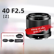 NiYi Focus | Ống Kính Full Frame 40mm F2.5 cho Nikon Z và Sony FE