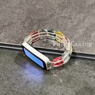 Elastic strap for Huawei 10 9 8 Fit 3 4 4Pro Transparent Resin Replacement Bracelet for Honor Band 7