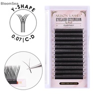 [BloomSea] 9-16mm Mixed D Curl Independent Eyelash Extension Cluster Eyelash Soft And Natural False 