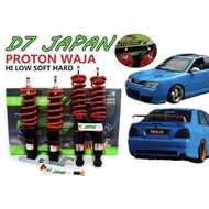 D7 PROTON WAJA WIRA PERSONA GEN2 ADJUSTABLE HI LOW SOFT HARD BODY SHIFT SUSPENSION HIGH LOW HIGH LOW
