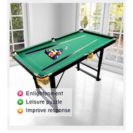 Pool table 69*37*60CM inches Mini billiard Table for Kids adjustable metal legs billiard table set