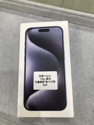 Apple iPhone15pro  128G  全新 藍色 蘋果 手機 台東 #49