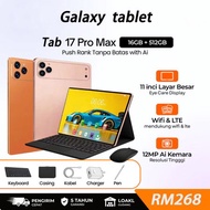 2026 Galaxy tablet pro 17 5G 16GB+512GB Tablet Pembelajaranuntuk Kelas Online Tablet HD Android COD