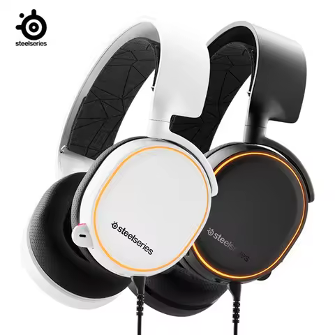 Original 2019 Edition SteelSeries Arctis 5 DTSXV2.0 RGB Headphones 7.1 Channel Jedi Survival Apex He