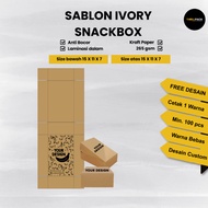 Custom Banana Box Screen Printing IVORY (18x11x5) Kraft Banana Box Custom Laminated Design/ Banana B