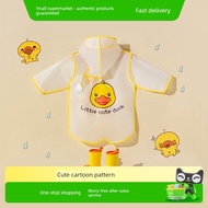 rain coat kids baju hujan kanak kanak Kasut hujan gaya jubah kanak-kanak pelajar itik kuning kecil