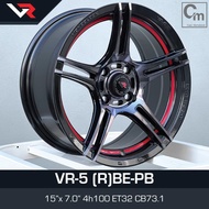 15 inch 7JJ 4X100 ET32 ORI CAR SPORT RIMS WHEELS VR5