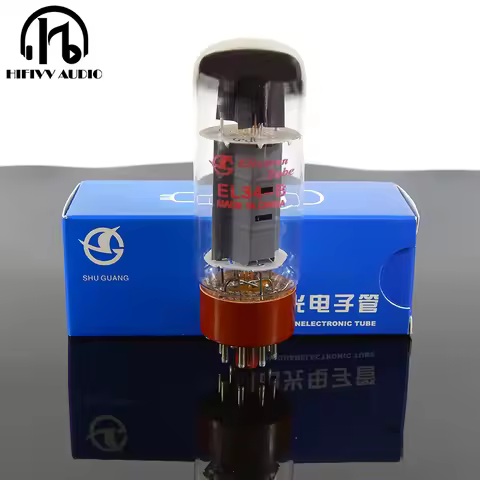HIFI EL34 EL34B hifi Electron Tube amplifier 8Pin New original SHUGUANG EL34-B Electron Tube HIFI Au