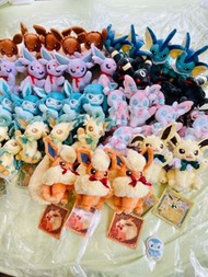 現貨🔥伊貝Collection 系列 毛公仔 Pokemon Center 伊布 水火雷太陽月亮冰草仙子