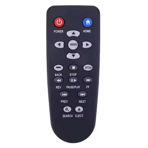 Remote Control Replacement for Western Digital WD TV Live Plus HD Player WDTV001RNN WDTV003RNN WDBAC