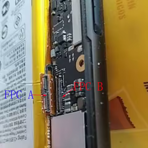 2Pcs LCD Display Screen Flex Cable FPC Connector Contact Jack For Asus Rog Phone 2 ZS660KL Phone2 Ⅱ 