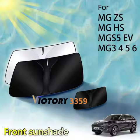 1X Front Window Sunshade For MG ZS Hybrid EHS PHEV MG3 MG4 EV Mulan MG5 MG6 Pro MGS5 EV Car Accessor